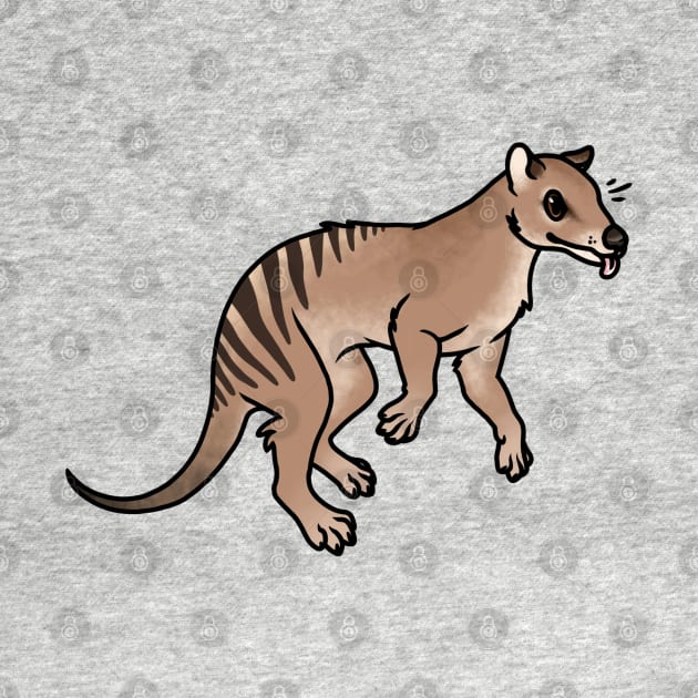 Cute Thylacine by saradrawspaleo